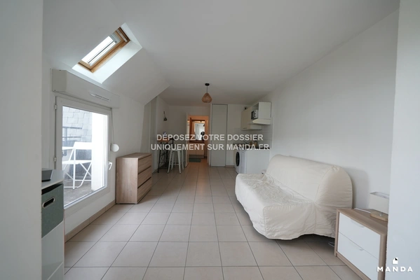 Studio meublé 71 Rue Jules Guesde, Gagny - 4e étage - 27m² - Lot n°39