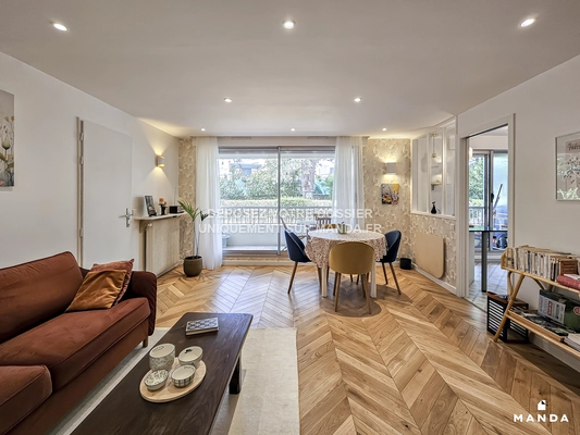 2 pièces meublé 78 Avenue Raymond Croland, Le Plessis-Robinson - RDC - 47m²