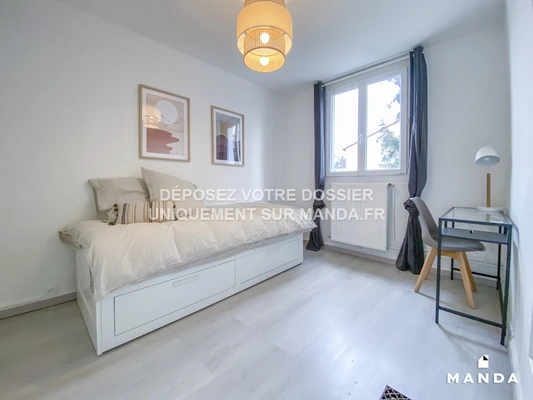 Chambre dans 4 pièces meublé 46 Rue du Docteur Roux, Argenteuil - 1e étage - 10m²