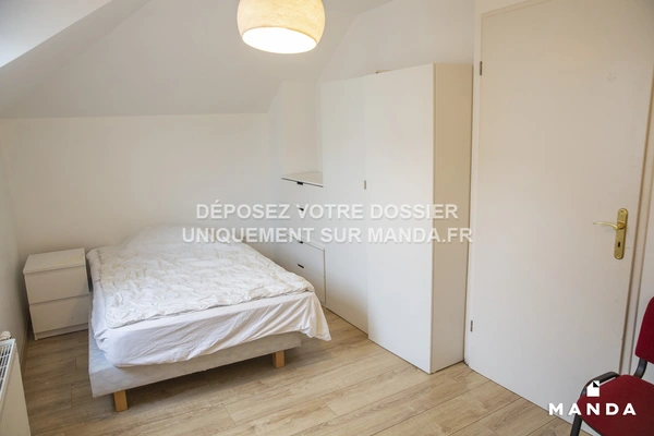 Chambre dans 3 pièces meublé 9 Rue De La Jonction, Montmagny - 1er étage - 65m²