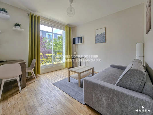 Studio meublé 18 Rue Charpentier, Bois-Colombes - 1e étage - 21m²