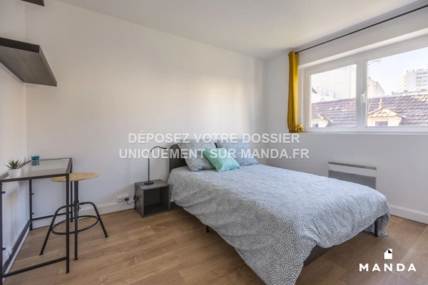 Chambre dans 4 pièces meublé 28 Rue Carême Prenant, Argenteuil - 2e étage - 10m²
