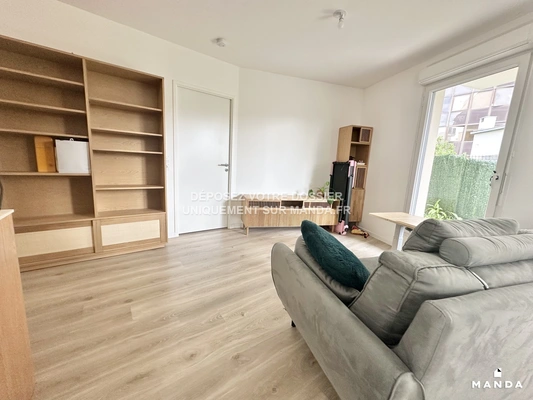3 pièces meublé 1 Esplanade Joséphine Baker, Boissy saint léger - 1e étage - 62m² - Lot n°412