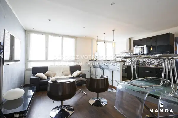 3 pièces meublé 66 Boulevard Gallieni, Issy-les-Moulineaux - 11e étage - 63m²