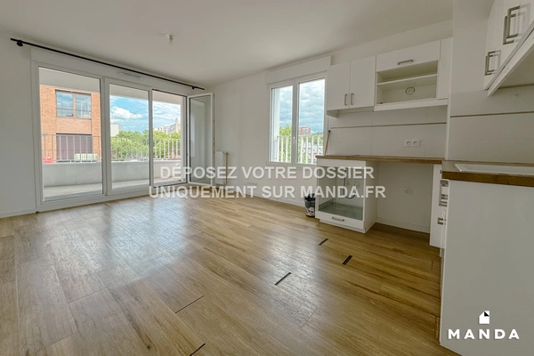 2 pièces non meublé 30 Rue De L'ancien Canal, Pantin - 5e étage - 42m²