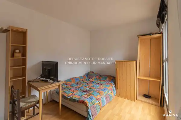 Studio meublé 1 Rue du Grand Feu, Rouen - 2e étage - 19m² - Lot n°213