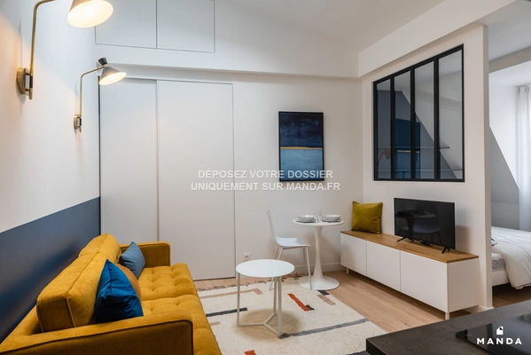 2 pièces meublé 60 Rue de la Folie Méricourt, Paris - 5e étage - 21m² - Lot n°85