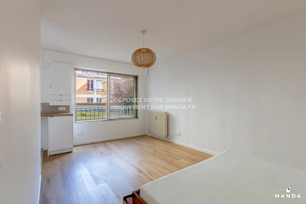 Studio non meublé 59 Rue Gutenberg, Paris - 1e étage - 26m²