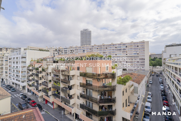 3 pièces non meublé 80 Rue Du Rouet, Marseille - 6e étage - 52m²