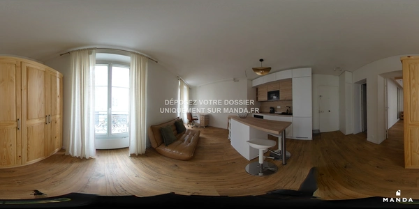 2 pièces meublé 99 Rue de la Glacière, Paris - 1e étage - 31m²