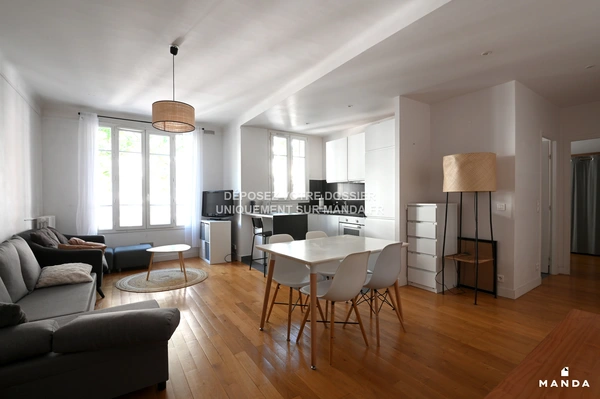 2 pièces meublé 247 bis Boulevard Jean Jaurès, Boulogne-Billancourt - 2e étage - 46m²