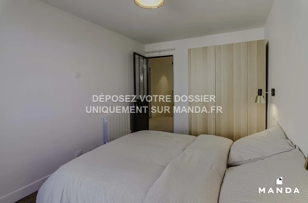 Chambre dans 5 pièces meublé 15 Place Georges Braque, Argenteuil - 1e étage - 9m²