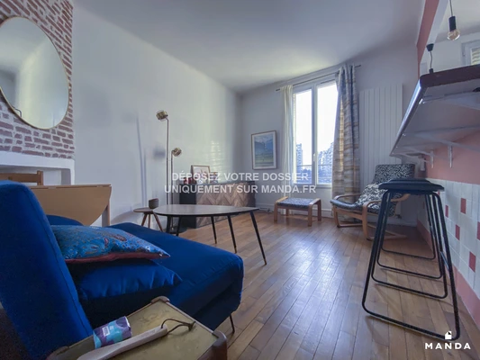 2 pièces meublé 38 Boulevard De La Mission Marchand, Courbevoie - 3e étage - 44m² - Lot n°5