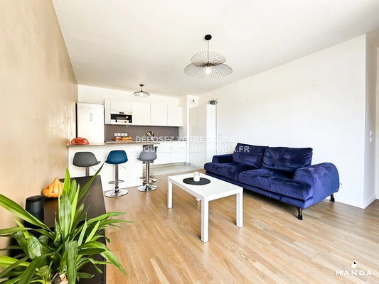 3 pièces meublé 92 Avenue Des Grésillons, Asnières-sur-Seine - 4e étage - 61m² - Lot n°148