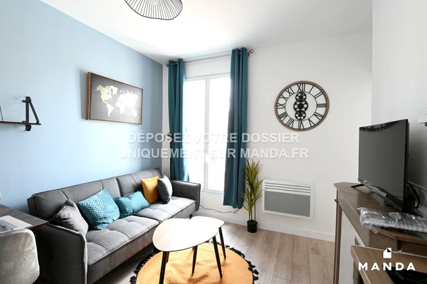 3 pièces meublé 2 Rue Gaultier, Courbevoie - 2e étage - 42m²
