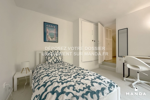 Chambre dans 5 pièces meublé 29 Rue Du Docteur Schweitzer, Antony - 2e étage - 11m²