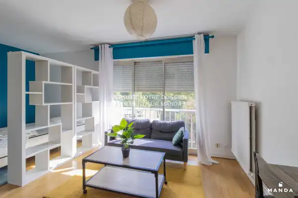 Studio meublé 6 Avenue Des Quatre Cantons, Rouen - 5e étage - 28m² - Lot n°155