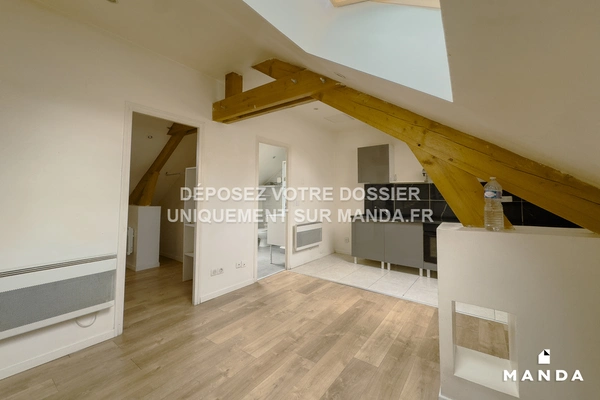 2 pièces non meublé 118 Ter Avenue Gaston Vermeire, Persan - 2e étage - 21m²