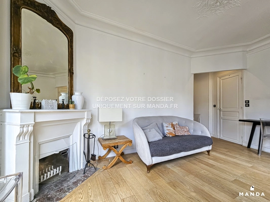 3 pièces meublé 48 Rue Lamarck, Paris - 4e étage - 49m²
