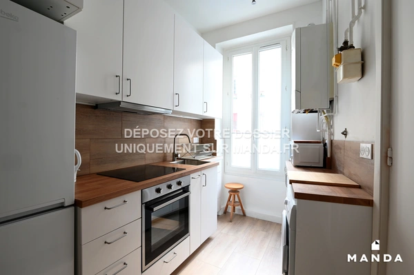 5 pièces meublé 36 Rue Lacroix, Paris - RDC - 55m²