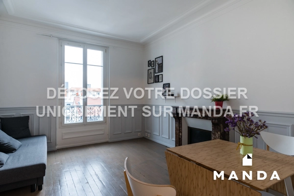 3 pièces meublé 16 Rue Sadi Carnot, Montrouge - 3e étage - 52m²