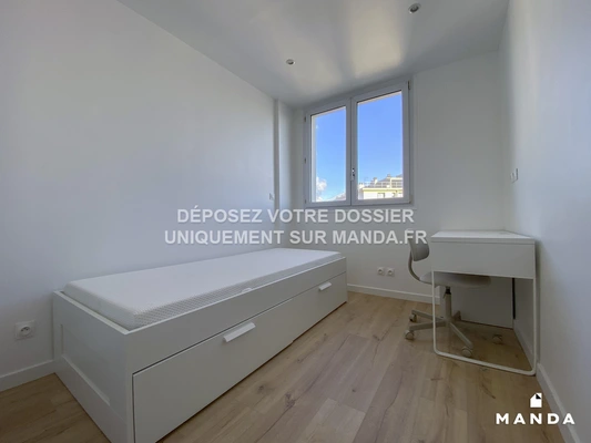Chambre dans 4 pièces meublé 57 Rue Jean Le Galleu, Ivry-sur-Seine - 8e étage - 9m²