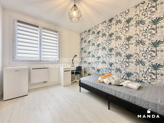 Chambre dans 4 pièces meublé 57 Rue De Mesly, Créteil - 3e étage - 9m²