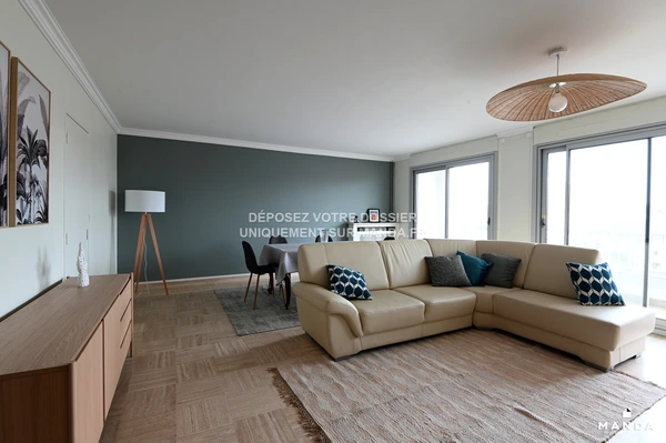 3 pièces meublé 14 Rue Gabriel Péri, La Garenne-Colombes - 5e étage - 79m²