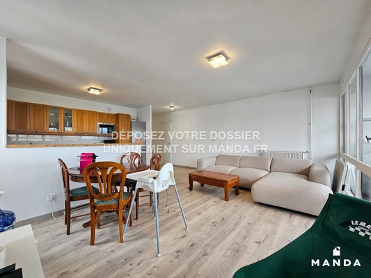 3 pièces meublé 10 Avenue Maximilien Robespierre, Vitry-sur-Seine - 10e étage - 75m² - Lot n°1060
