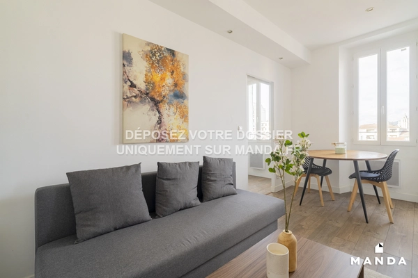2 pièces meublé 25 Boulevard Velten, Marseille - 2e étage - 26m²