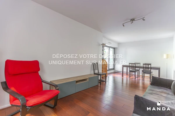 2 pièces meublé 14 Rue Charles Fourier, Paris - 1e étage - 55m² - Lot n°1417