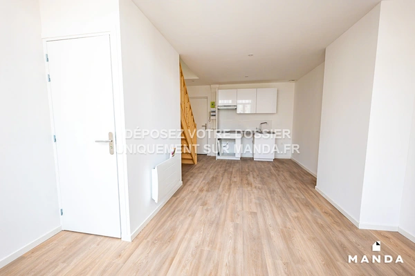 Studio non meublé 206 - 1 Rue Du Général Sarrail, Roubaix - 2e étage - 32m²