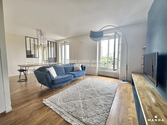 4 pièces meublé 13 Rue Pierre Et Marie Curie, Ivry-sur-Seine - 4e étage - 86m² - Lot n°24