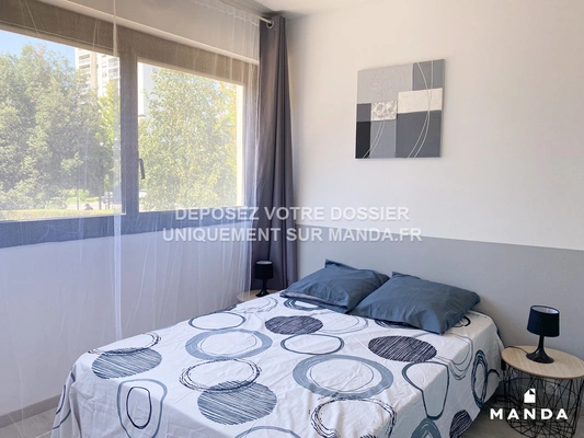 Chambre dans 5 pièces meublé 10 Rue De Wassy, Nantes - RDC - 10m²