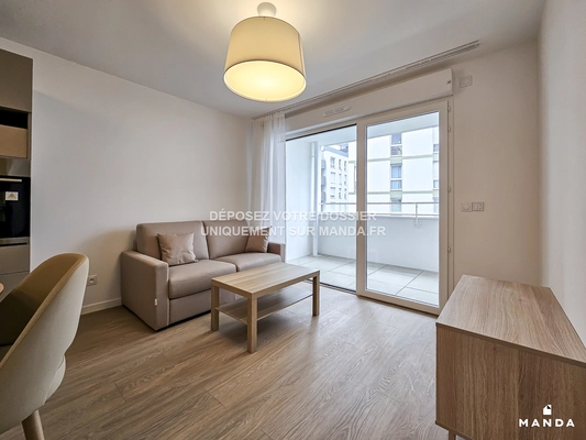 2 pièces meublé 6 Rue Camille Claudel, Bezons - 2e étage - 39m²