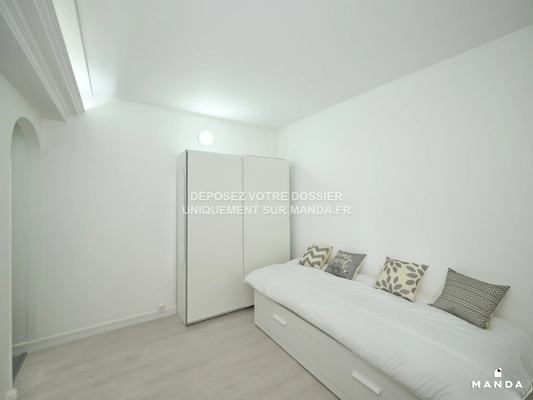 Studio meublé 10 Bis Boulevard Henri Barbusse, Montreuil - 7e étage - 16m² - Lot n°90