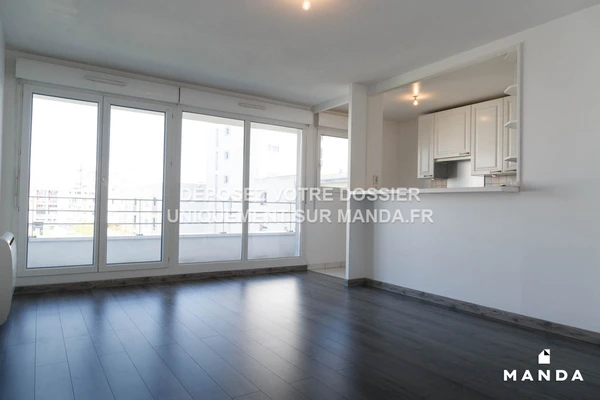 2 pièces non meublé 2 Boulevard de l'Évasion, Cergy - 4e étage - 41m²
