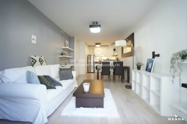 2 pièces meublé 11 bis Rue de la Ferme, Boulogne-Billancourt - 1er étage - 48m²