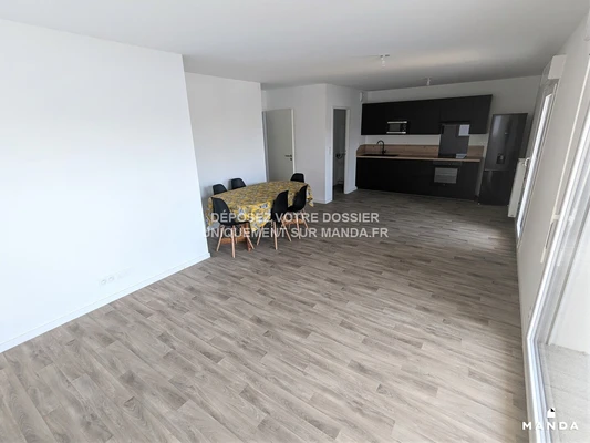 4 pièces meublé 25 Rue Micheline Ostermeyer, Rennes - 2e étage - 86m² - Lot n°201