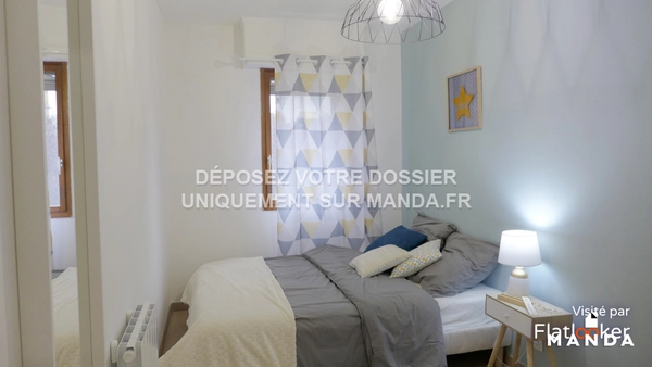 Chambre dans 4 pièces meublé 2 Rue Gustave Testelin, Lille - 2e étage - 9m²