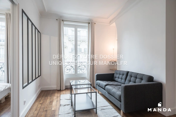 2 pièces meublé 79 Avenue Parmentier, Paris - 4e étage - 31m²