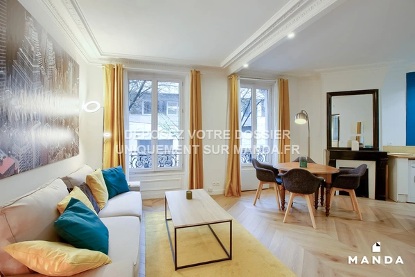2 pièces meublé 12 Rue Bobillot, Paris - 1e étage - 42m² - Lot n°29