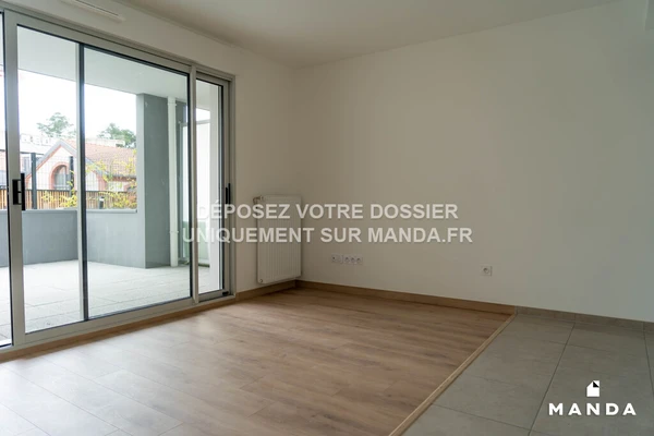 2 pièces non meublé 28 Rue du 21 Juillet 1954, Rennes - RDC - 43m²