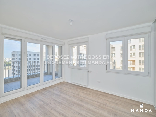2 pièces non meublé 18 rue Abdelkader MESLI, Bobigny - 8e étage - 40m² - Lot n°1608