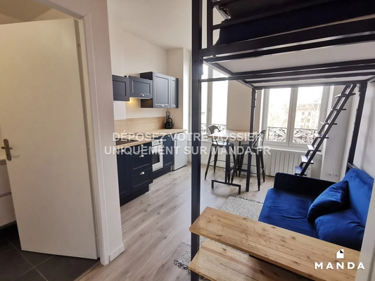 Studio meublé 232 Rue Garibaldi, Lyon - 4e étage - 18m² - Lot n°25