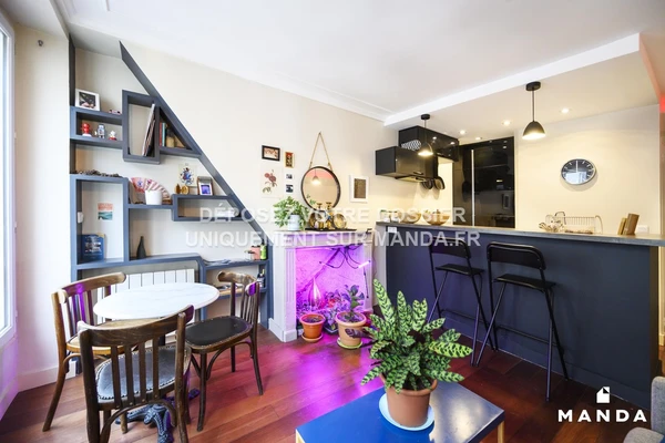 2 pièces meublé 7 Rue de Tracy, Paris - 4e étage - 36m²