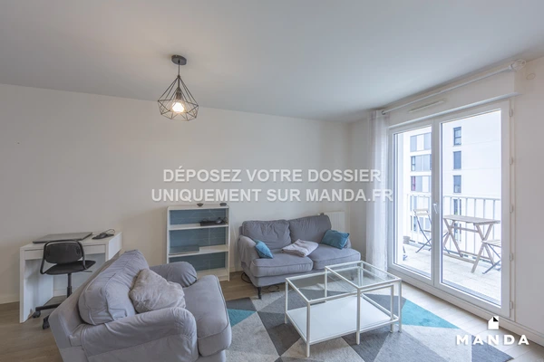 3 pièces meublé 1 Rue Lucie Aubrac, Colombes - 4e étage - 64m²