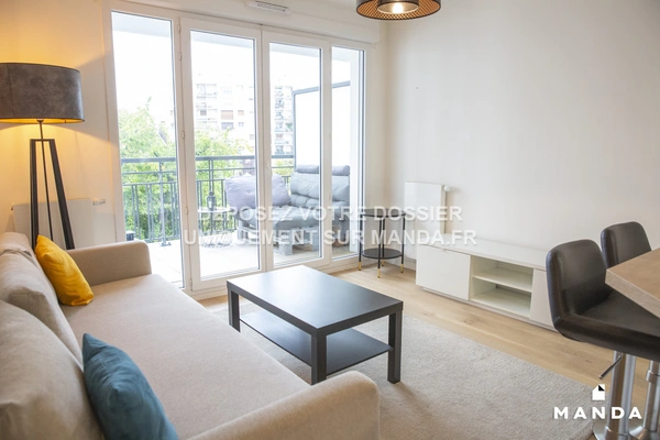 2 pièces meublé 3 bis Avenue du Maréchal Franchet d'Esperey, Nogent-sur-Marne - 3e étage - 38m² - Lot n°36