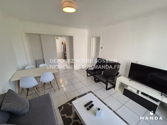 4 pièces meublé 64 Avenue Francis De Pressensé, Vénissieux - 1e étage - 63m² - Lot n°252