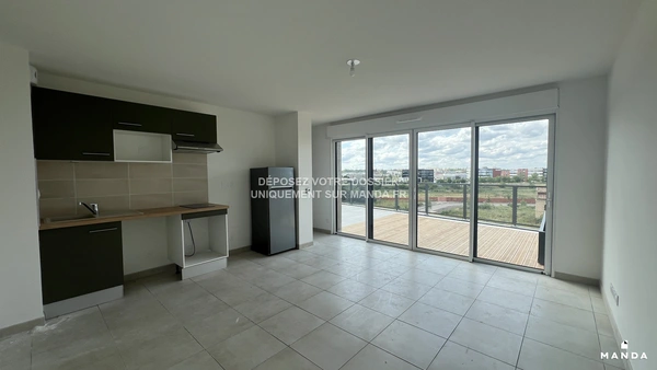 2 pièces non meublé 17 Rue André Turcat, Toulouse - 5e étage - 42m²